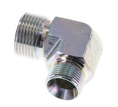 90 Grad abgewinkelte Reduzierverschraubung G3/4'' x G1'' Hochdruckstahl 60° Konus 225bar (3161.25psi) Hydraulik