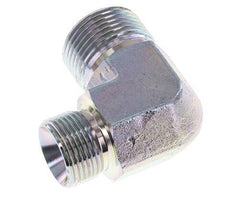90 Grad abgewinkelte Reduzierverschraubung G3/4'' x G1'' Hochdruckstahl 60° Konus 225bar (3161.25psi) Hydraulik