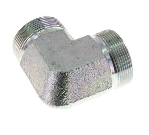 90 Grad abgewinkeltes Fitting G2'' Hochdruck-Stahl 60° Konus 175bar (2458.75psi) Hydraulisch