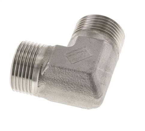 90 Grad abgewinkeltes Fitting G1'' Hochdruck-Edelstahl 60° Konus 225bar (3161.25psi) Hydraulisch