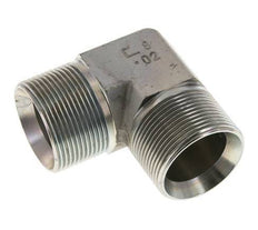90 Grad abgewinkeltes Fitting G1 1/2'' Hochdruck-Stahl 60° Konus 190bar (2669.5psi) Hydraulisch