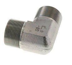90 Grad abgewinkeltes Fitting G1 1/2'' Hochdruck-Stahl 60° Konus 190bar (2669.5psi) Hydraulisch