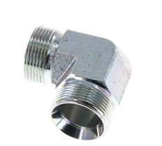 90 Grad abgewinkeltes Fitting G1 1/4'' Hochdruckstahl 60° Konus 190bar (2669.5psi) Hydraulik