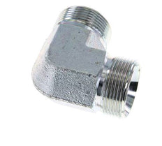 90 Grad abgewinkeltes Fitting G1 1/4'' Hochdruckstahl 60° Konus 190bar (2669.5psi) Hydraulik
