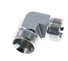 90 Grad abgewinkeltes Fitting G1 1/4'' Hochdruckstahl 60° Konus 190bar (2669.5psi) Hydraulik