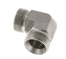 90 Grad abgewinkeltes Fitting G1 1/4'' Hochdruck-Edelstahl 60° Konus 190bar (2669.5psi) Hydraulisch