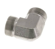 90 Grad abgewinkeltes Fitting G1 1/4'' Hochdruck-Edelstahl 60° Konus 190bar (2669.5psi) Hydraulisch