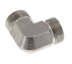 90 Grad abgewinkeltes Fitting G1 1/4'' Hochdruck-Edelstahl 60° Konus 190bar (2669.5psi) Hydraulisch