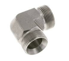 90 Grad abgewinkeltes Fitting G1 1/4'' Hochdruck-Edelstahl 60° Konus 190bar (2669.5psi) Hydraulisch