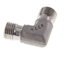 90 Grad abgewinkeltes Fitting G1/4'' Hochdruck-Edelstahl 60° Konus 350bar (4917.5psi) Hydraulisch
