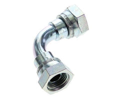 90 Grad abgewinkeltes Anschlussstück G1/2'' Innengewinde Hochdruck Stahl 60° Konus 300bar (4215.0psi) Hydraulisch