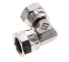 90deg Angled Fitting G3/8'' Female High Pressure Stainless Steel 60° Cone 425bar (5971.25psi) Hydraulic