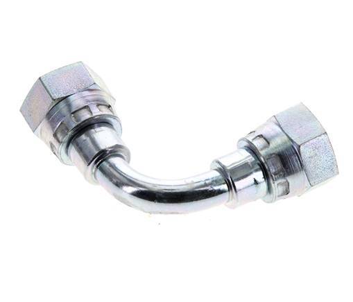 90 Grad abgewinkeltes Anschlussstück G1/4'' Innengewinde Hochdruck Stahl 60° Konus 575bar (8078.75psi) Hydraulisch