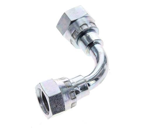 90 Grad abgewinkeltes Anschlussstück G1/4'' Innengewinde Hochdruck Stahl 60° Konus 575bar (8078.75psi) Hydraulisch