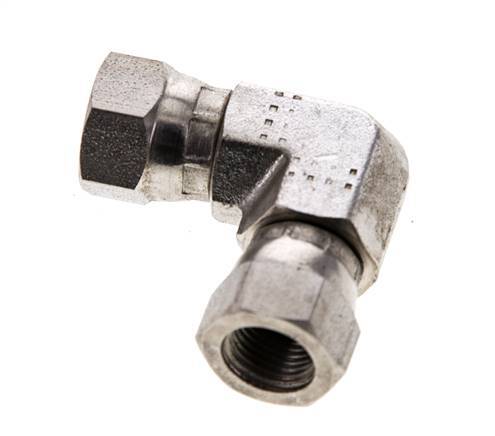 90deg Angled Fitting G1/8'' Female High Pressure Stainless Steel 60° Cone 575bar (8078.75psi) Hydraulic