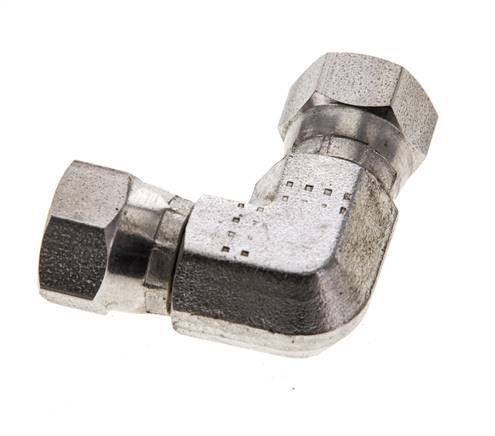 90deg Angled Fitting G1/8'' Female High Pressure Stainless Steel 60° Cone 575bar (8078.75psi) Hydraulic