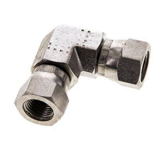 90 Grad abgewinkelte Verschraubung G1/8'' Innengewinde Hochdruck Edelstahl 60° Konus 575bar (8078.75psi) Hydraulisch