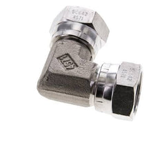 90 Grad abgewinkeltes Anschlussstück G3/4'' Innengewinde Hochdruck-Edelstahl 60° Konus 175bar (2458.75psi) Hydraulisch