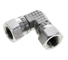 90deg Angled Fitting G1/8'' Female High Pressure Steel 60° Cone 575bar (8078.75psi) Hydraulic