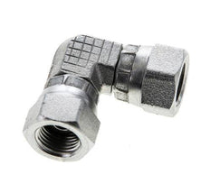 90 Grad abgewinkeltes Fitting G1/8'' Innengewinde Hochdruckstahl 60° Konus 575bar (8078.75psi) Hydraulik