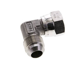 90 Grad JIC-Winkelfitting UN 1-1/16''-12 Außengewinde x Innengewinde Edelstahl 210bar (2950.5psi)