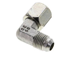 90 Grad JIC-Winkelfitting UNF 9/16''-18 Außengewinde x Innengewinde Stahl 275 bar (3863,75 psi)