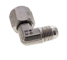 90 Grad JIC-Winkelfitting UNF 9/16''-18 Außengewinde x Innengewinde Edelstahl 275 bar (3863,75 psi)