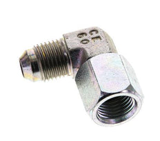 90 Grad JIC-Winkelfitting UNF 1/2''-20 Außengewinde x Innengewinde Stahl 275 bar (3863,75 psi)