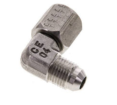 90 Grad JIC-Winkelfitting UNF 1/2''-20 Außengewinde x Innengewinde Edelstahl 275 bar (3863,75 psi)