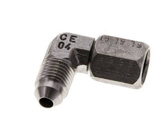 90 Grad JIC-Winkelfitting UNF 7/16''-20 Außengewinde x Innengewinde Edelstahl 310bar (4355,5psi)