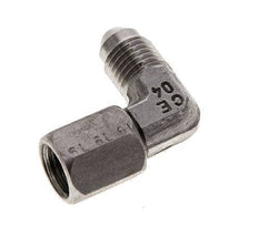 90 Grad JIC-Winkelfitting UNF 7/16''-20 Außengewinde x Innengewinde Edelstahl 310bar (4355,5psi)