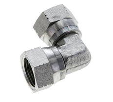 90Grad JIC-Winkelverschraubung UNF 7/8''-14 Stahl 210bar (2950.5psi)