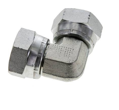 90Grad JIC-Winkelverschraubung UN 1-5/16''-12 Stahl 170bar (2388.5psi)