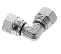 90deg JIC Angled Fitting UNF 1/2''-20 Steel 275bar (3863.75psi)