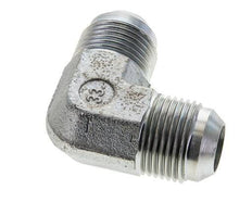 90 Grad JIC-Winkelverschraubung UN 1-1/16''-12 Außengewinde Stahl 350bar (4917.5psi)