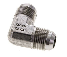 90 Grad JIC-Winkelfitting UNF 7/8''-14 Außengewinde Edelstahl 350bar (4917.5psi)