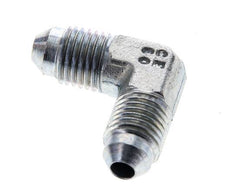 90deg JIC Angled Fitting UNF 7/16''-20 Male Steel 450bar (6322.5psi) [2 Pieces]