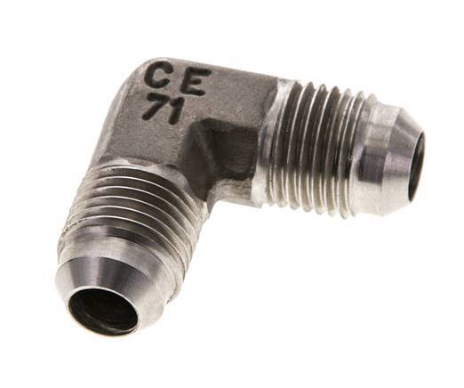 90deg JIC Angled Fitting UNF 9/16''-18 Male Stainless Steel 350bar (4917.5psi)