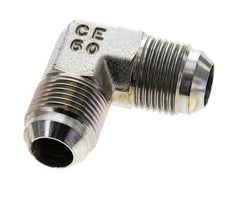 90 Grad JIC-Winkelverschraubung UNF 7/8''-14 Außengewinde Stahl 350bar (4917.5psi)