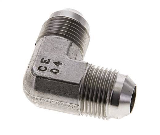 90deg JIC Angled Fitting UNF 3/4''-16 Male Stainless Steel 350bar (4917.5psi)