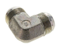 90Grad JIC-Winkelverschraubung UN 1-5/8''-12 Außengewinde Stahl 240bar (3372.0psi)
