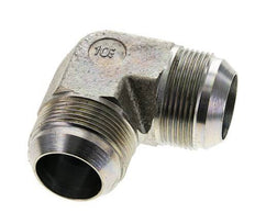 90Grad JIC-Winkelverschraubung UN 1-5/8''-12 Außengewinde Stahl 240bar (3372.0psi)