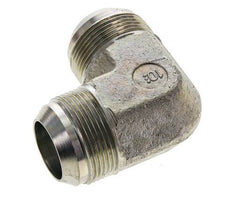 90Grad JIC-Winkelverschraubung UN 1-5/8''-12 Außengewinde Stahl 240bar (3372.0psi)
