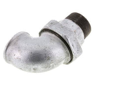 90 Grad abgewinkeltes Verbindungsstück 2'' Male R x Female Rp Cast Iron Conical Seal 25bar (351.25psi)