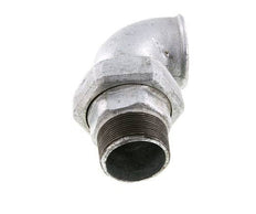 90deg Angled Connector 2'' Male R x Female Rp Cast Iron Conical Seal 25bar (351.25psi)