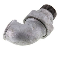 90deg Angled Connector 1 1/2'' Male R x Female Rp Cast Iron Conical Seal 25bar (351.25psi)