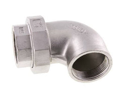 90Grad-Verschraubung Rp1 1/2'' Innengewinde Edelstahl konische Dichtung 16bar (224.8psi)