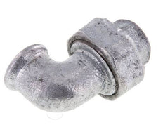 90-Grad-Verschraubung Rp1/2'' Innengewinde Gusseisen Konische Dichtung 25bar (351.25psi)