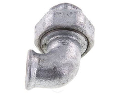 90-Grad-Verschraubung Rp1/2'' Innengewinde Gusseisen Konische Dichtung 25bar (351.25psi)
