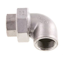 90-Grad-Verschraubung Rp3/4'' Innengewinde Edelstahl konische Dichtung 16bar (224.8psi)